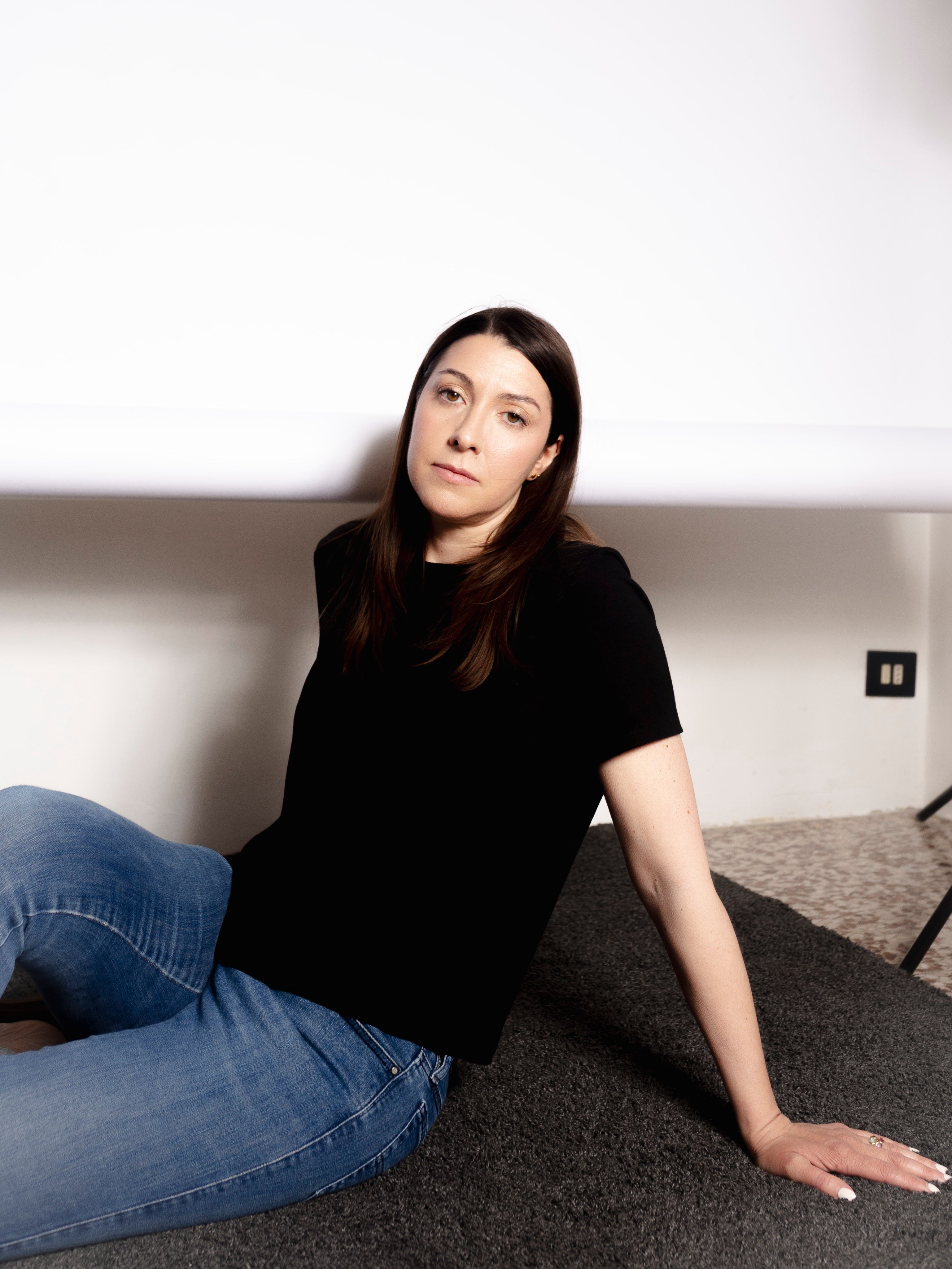 Black Cotton T-Shirt