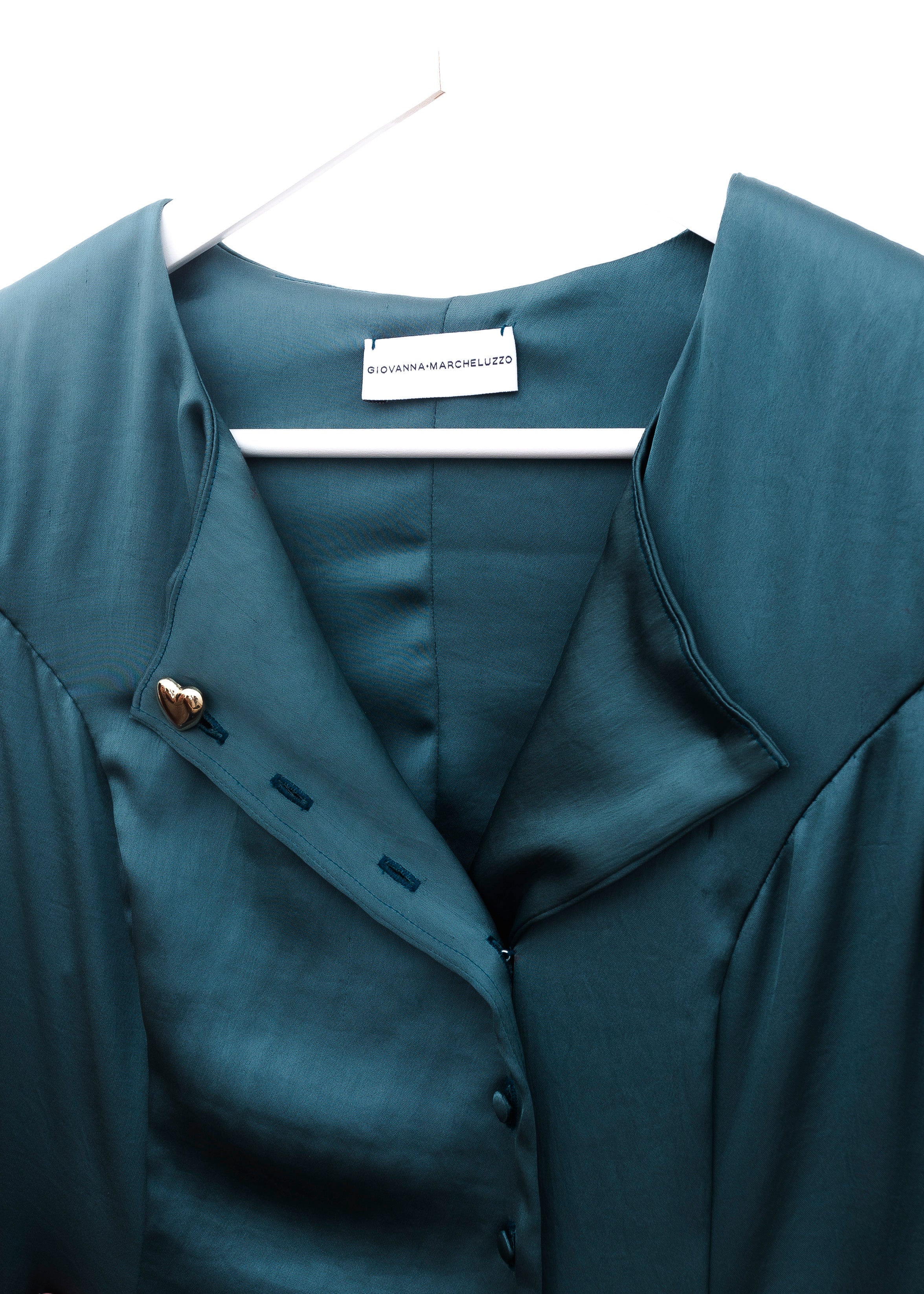 Passepartout long sleeve dress