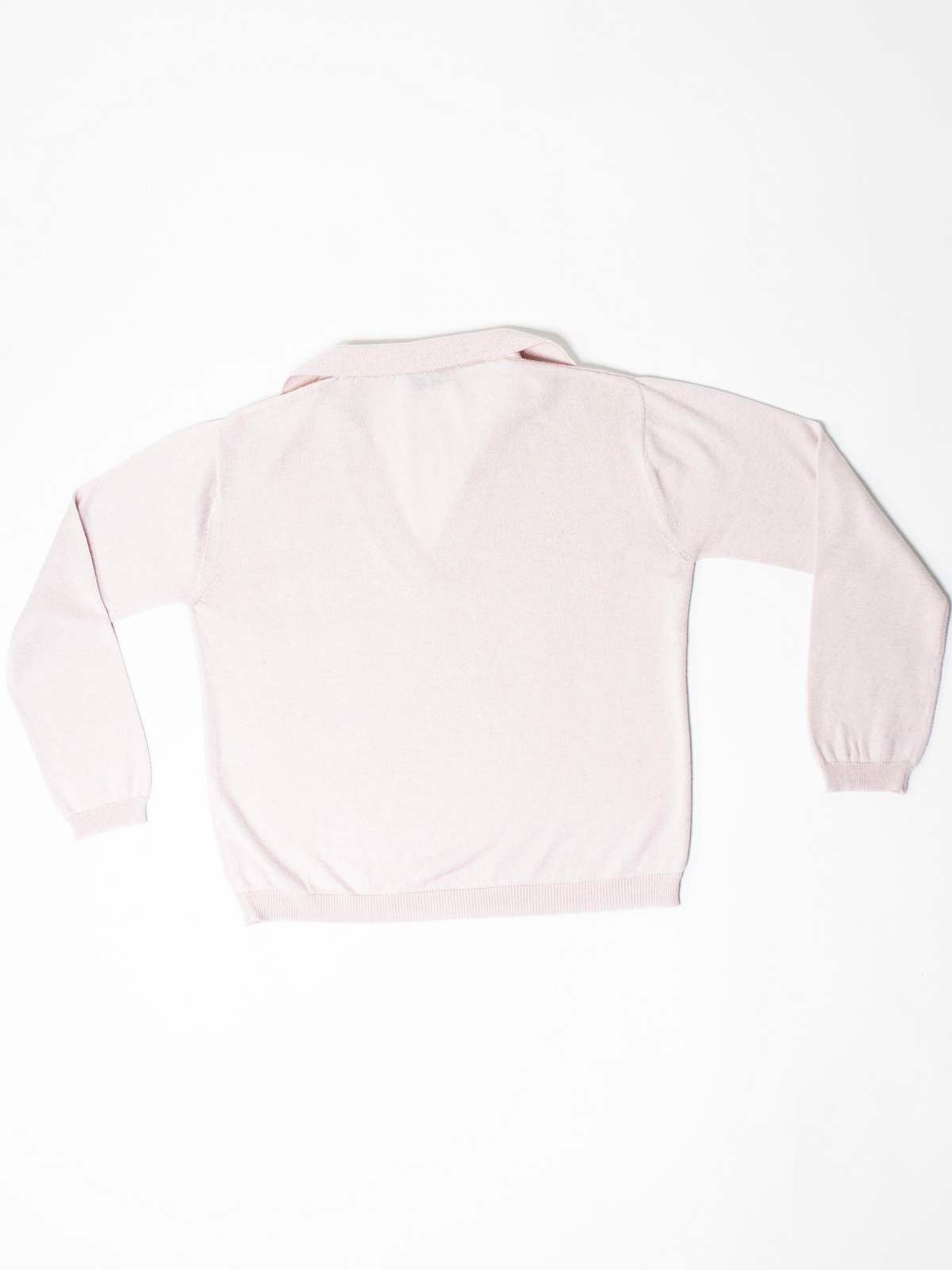 Pink Sweater in Nettle Yarn