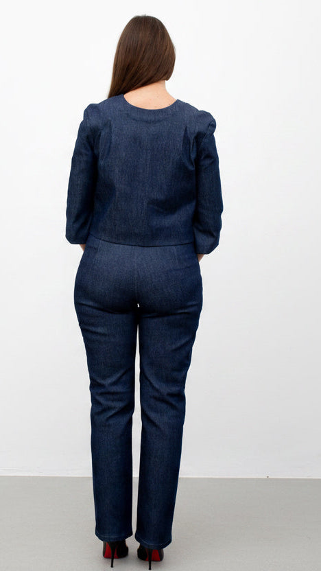 Reverse Denim Jacket