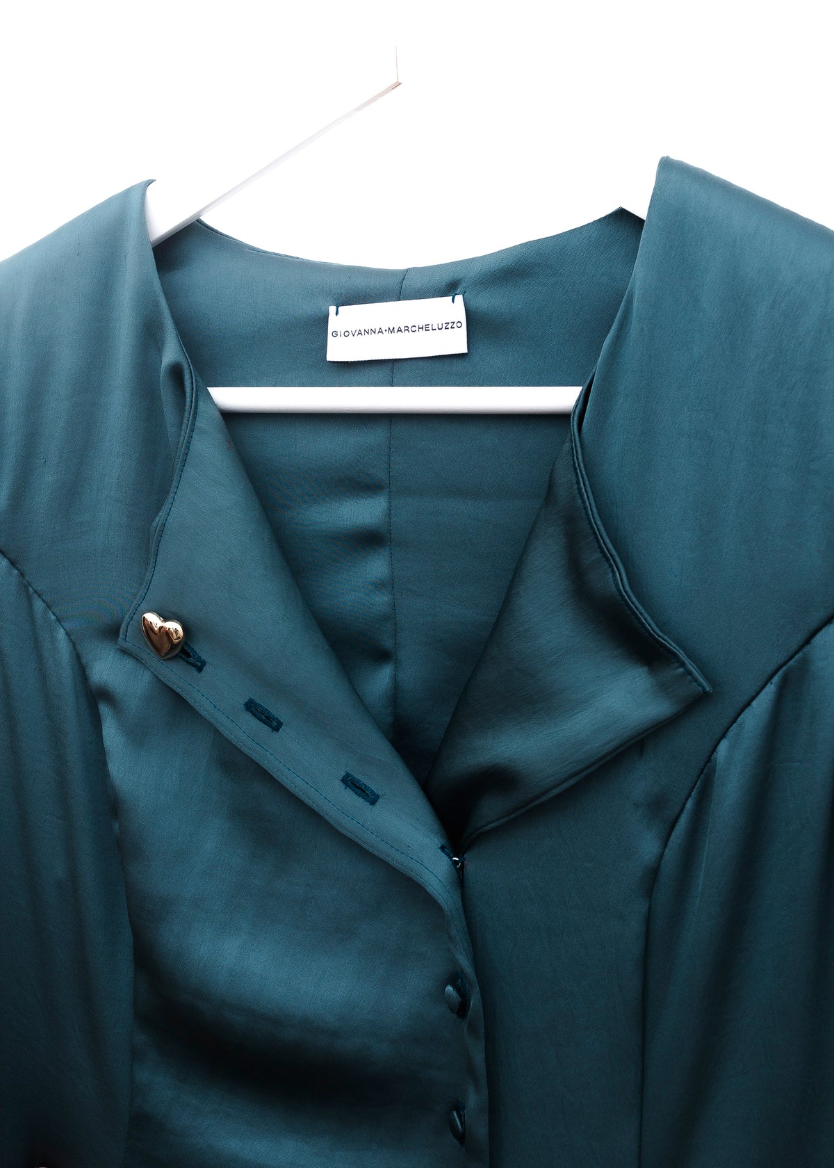 Passepartout long sleeve dress